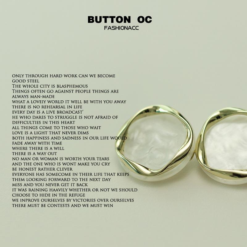 Square Round Metal Resin Buttons, Small Fragrant Sweater, Tweed Jacket Buttons, Leather Coat Buttons