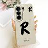 For Tecno Camon 50 4G Lucky Initial Letter Phone Case For Tecno Camon50 4G CN5 Soft Silicone Shockproof Cases Bumpers