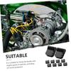 COSMEVIVI Clip Car Clip Nut 10pcs Metal Retainer Clip Car Body Fastener Buckle for Solar Cable Clip