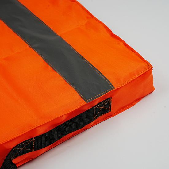 Dětský házecí plovací polštář schválený USCG Čtvercový bezpečnostní záchranný polštář na loď Kajaky Kanoe Plavba na lodi Nouzová EVA pěnová plovoucí deska