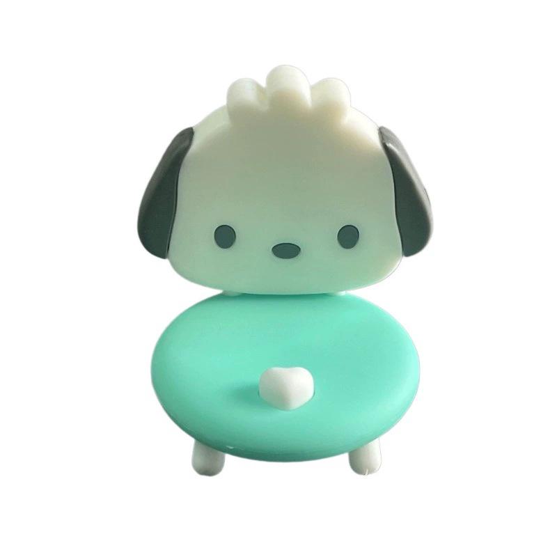 Sanrio Melody Cartoon Phone Holder: Cute Small Stool Desktop Stand & Ornament