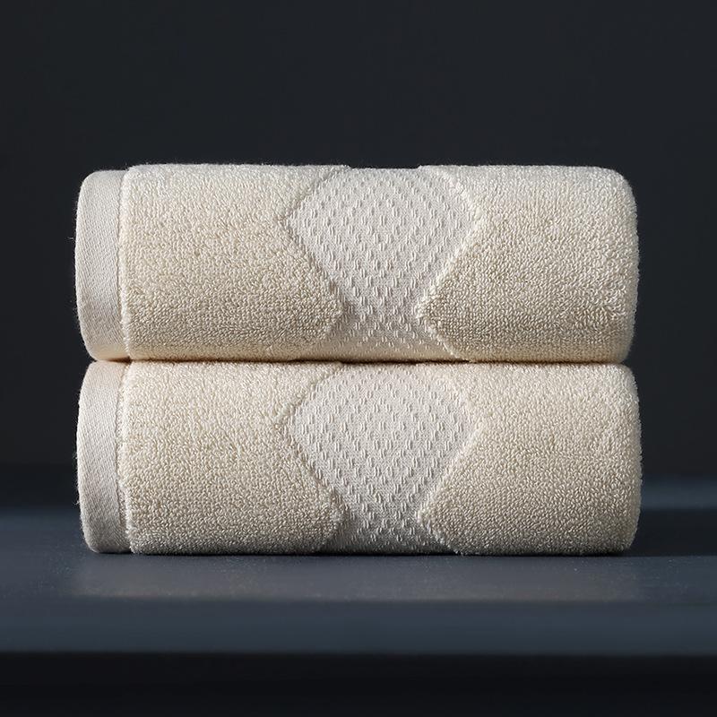 Thickened Soft Absorbent Cotton-Poly Face Towel - Gift for Home Use