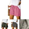 Stylish Womens Loose Mini Drawstring Shorts With Pockets For Casual Comfort