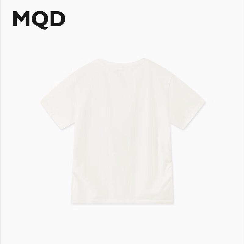 MQD Girls  Summer Cartoon Short Sleeve T-Shirt 120