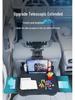 Car Travel Multifunctional Seat Back Table: Adjustable Cup Holder & Laptop Stand for Adults & Kids
