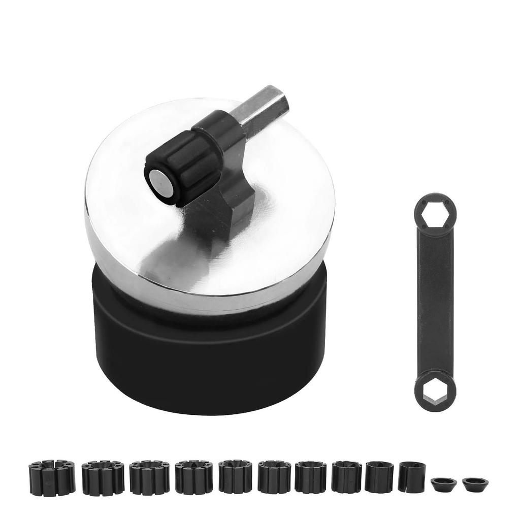 Boasta G Micro Pave Hemisphere Ring Holder Jewelry Making Stone Setting Engraving Machine Fixture Ring Clamp Tool with Inserts