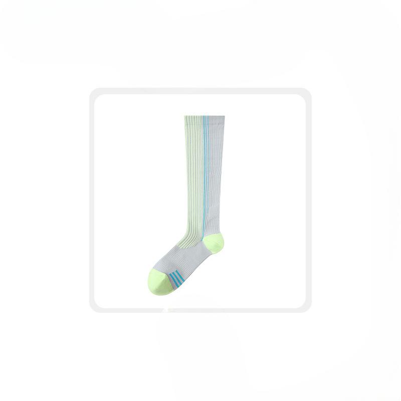 Female Autumn and Winter Outdoor Mountain Climbing Running Fitness Jump Rope No Muscle Pressure Exercise Long Leg Socks