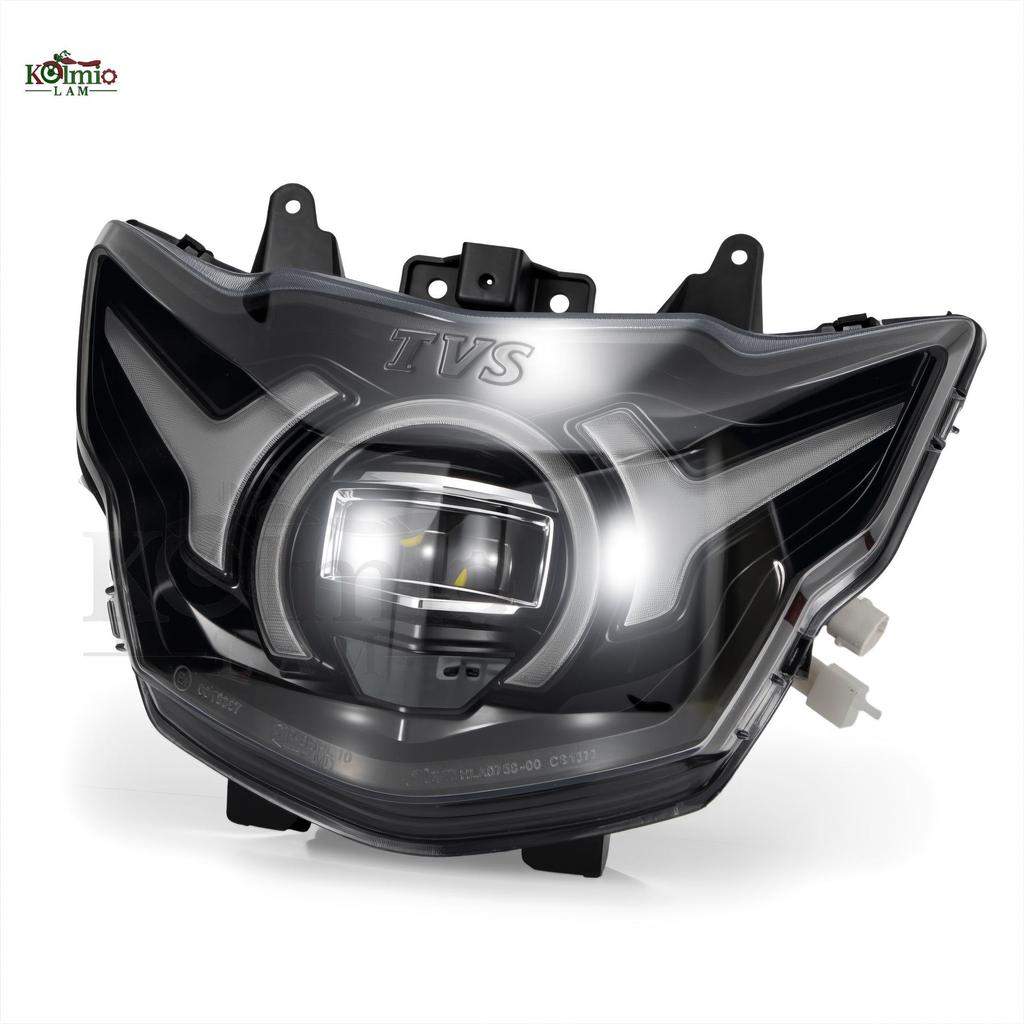 LED Front Headlight for TVS Apache RTR160 2024-2025 Motorcycle Modification