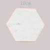 Nordic Marble Insulated Coaster – Round/Square Heat-Proof Cup Holder & Photo Prop.