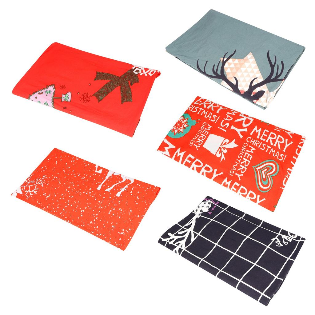 Christmas Chair Cover Dining Chair Protecting Slipcover Elastic Chair Cover Furniture Decor