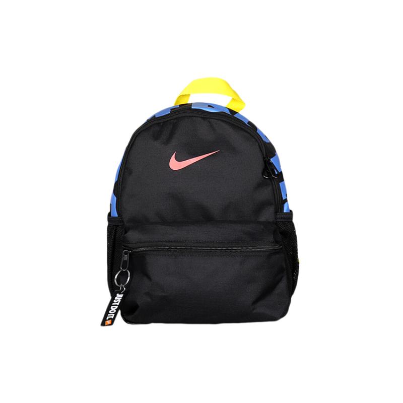 Nike Polyester Backpack Regular Unisex Black Multicolor Casual BA5559-014