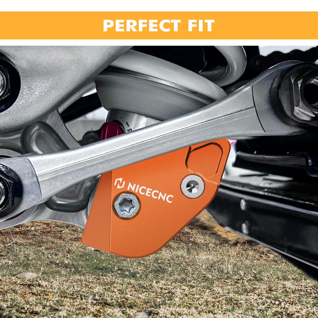 NICECNC For 2025 2024 KTM SX 125 SXF 450 Husqvarna TE300 TE250 FE 501 450 350 GasGas EC300 EC250 Motorcycle Linkage Guard Cover