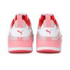 Puma Przezroczysta siateczka, sznurowane, amortyzujące wstrząsy, trwałe, niskie buty codzienne damskie sneakersy białe 374122-06
