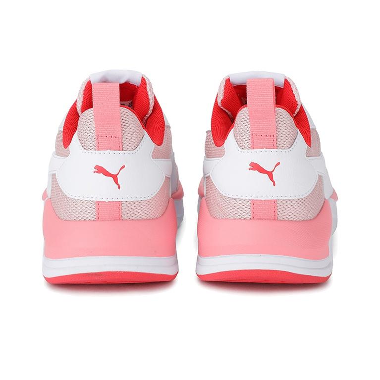 Puma Przezroczysta siateczka, sznurowane, amortyzujące wstrząsy, trwałe, niskie buty codzienne damskie sneakersy białe 374122-06