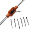 Professional 7 Pieces M1.1-M2.5 Machine Hand Screw Tap DIY Miniature Alloy Steel