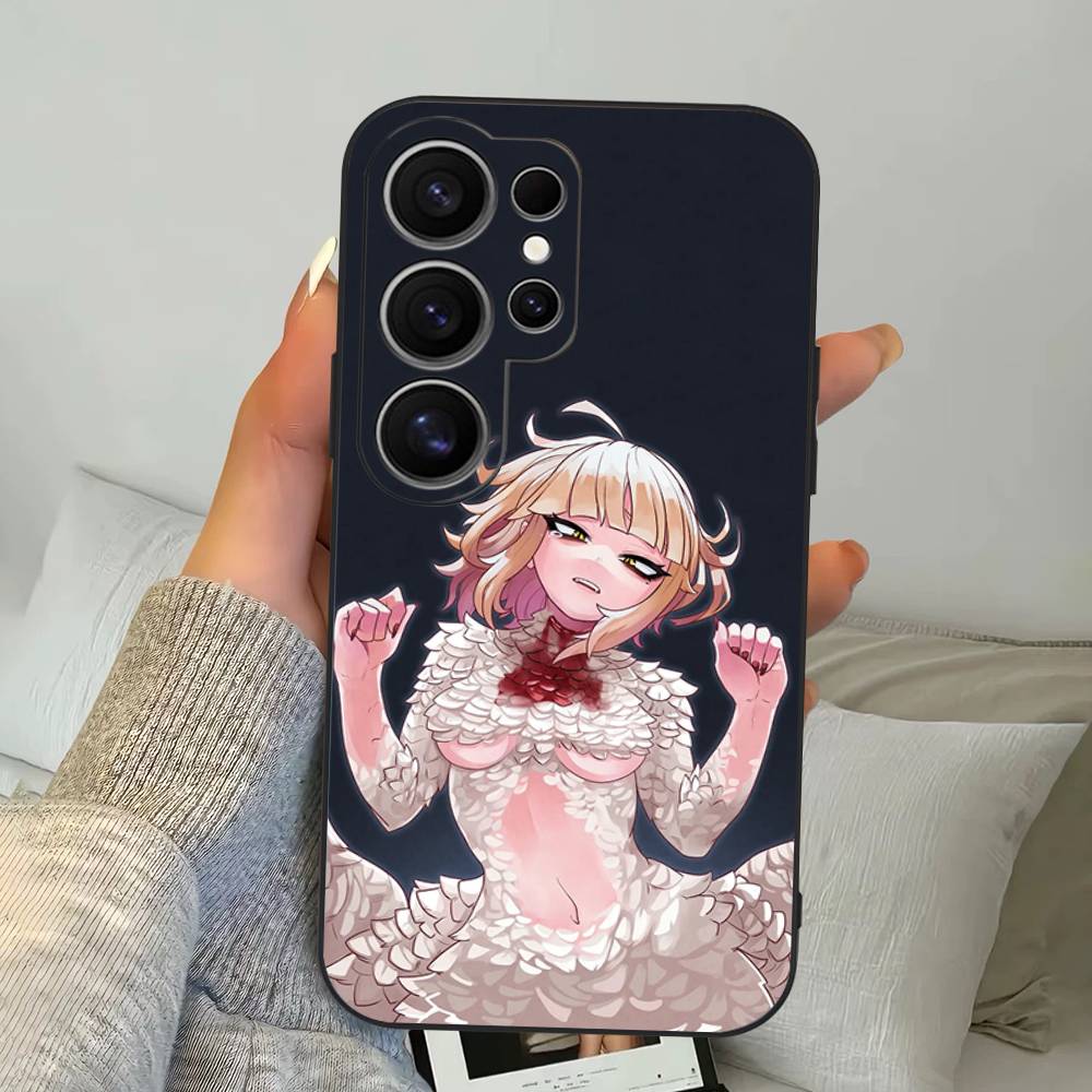 Himiko Toga Boku No Hero Academia Phone Case For Samsung S 24 fe 25 Ultra plus 20 lite 21 30 22 23 24 22 Ultra 5G Fundas