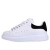 Original Mcqueen White Shoes Cowhide Versatile Board Shoes Men'S And Women'S Platform Muffin Shoes Increased By 5Cm