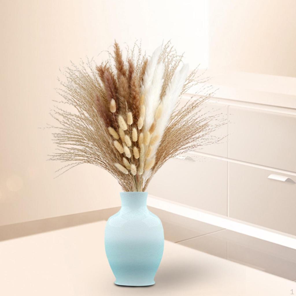 Floral Bouquet Reed Vase Dried Flower Photography Living Room Arrangement