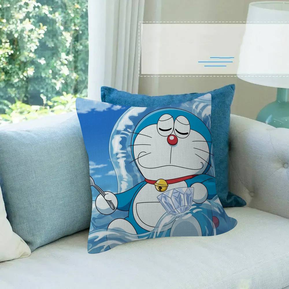 Pillow Cushion Cover Pillowcase Living Room Sofa Home Decor Anime D-D-Doraemones Classic