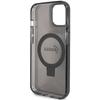 Guess Guhmp13Mhrsgsk Iphone 13 / 14 / 15 6.1 Czarny/Black Hardcase Ring Stand Script Glitter Magsafe