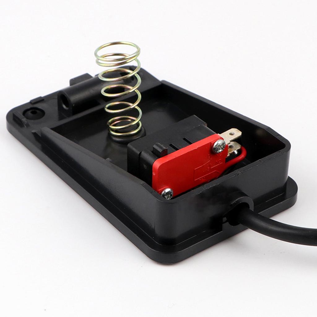 10A 250V Nonslip Momentary Electric Power Foot Pedal Switches SPDT 1NO 1NC Heavy Duty Foot Switches Pedal Controller