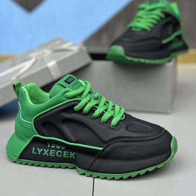 Moda Retro Tendencia Nuevo Diseñador para Hombre Diario Todo Combinable Color Mezclado Zapatos de Plataforma Mlae Casuales Planos Zapatillas para Caminar