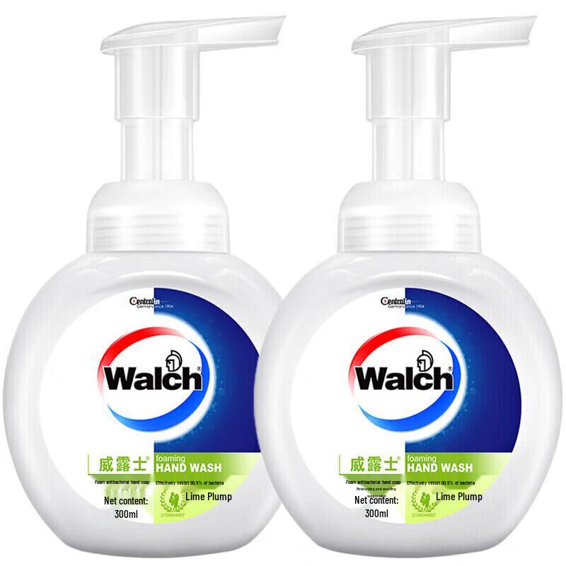 

Walch Antibacterial Foaming Hand Sanitizer, Cereal Scent (2x225ml)
