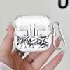 Case For Samsung Galaxy Buds 4Pro 2Pro 4 Pro Live 2 3 FE 3Pro Clear Earphone Cases Cover With Hook Anime Dragons B-alls