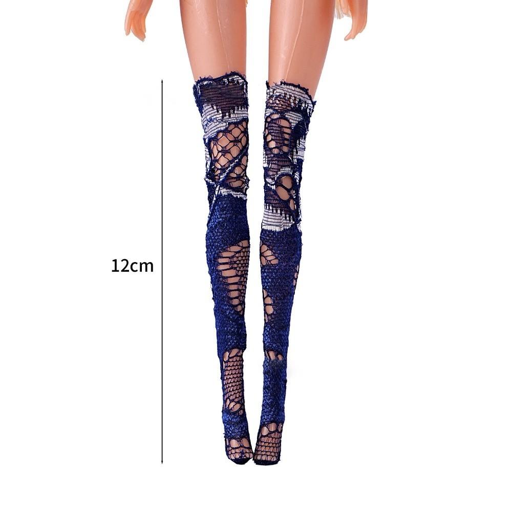 Fashion Lace Stockings Handmade Dress Clothes New Casual Wear Accessories for 1/6 Doll