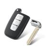 KEYYOU 3/4 Buttons Remote Key Shell For Kia Forte Soul Rio Borrego Sorento Optima Hyundai I30 IX35 Sonata Genesis Equus Veloster