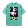 Jujutsu Kaisen Okkotsu Yuta Ishigoori Ryuu Print Tee Men Women Washed Cotton T-shirts Manga Vintage T Shirt Harajuku Male Tshirt
