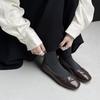 Commuter Version~ French Temperament Flat Shoes Women's New Shallow Mouth Square Head One Pedal Single Shoes Versatile Retro Doudou Shoes