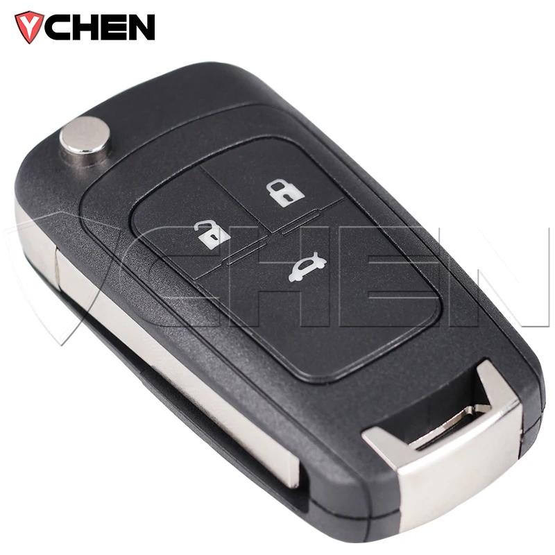 Car Key Case Cover For Buick For Chevrolet Cruze Epica Lova Impala Aveo Malibu Sail Orlando Trax Spark Remote Fob Shell Logo