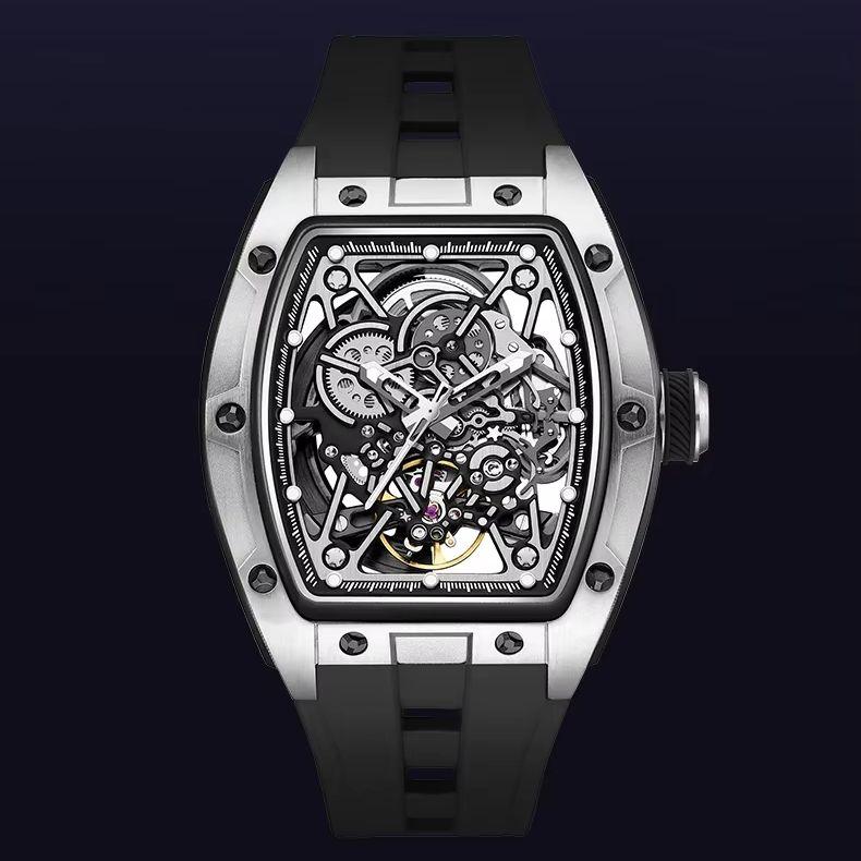 Summer Is Here TAKE THE CHANCE Eighty-three Mechanical Watch Hollow Out Automatic Movement Wristwatches Number 83 Watches