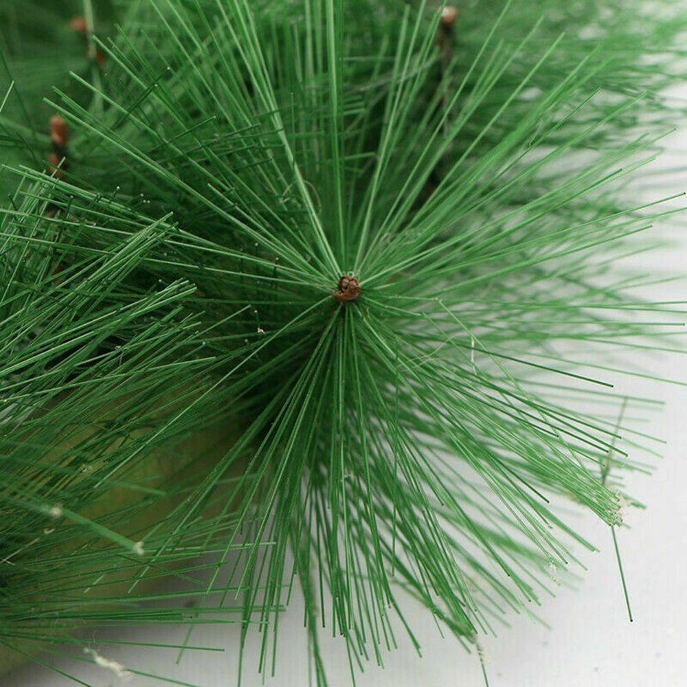 Props DIY Craft Xmas Tree Decor Garland Pine Needle Wreath Christmas Wreath Door Hanging Ornament
