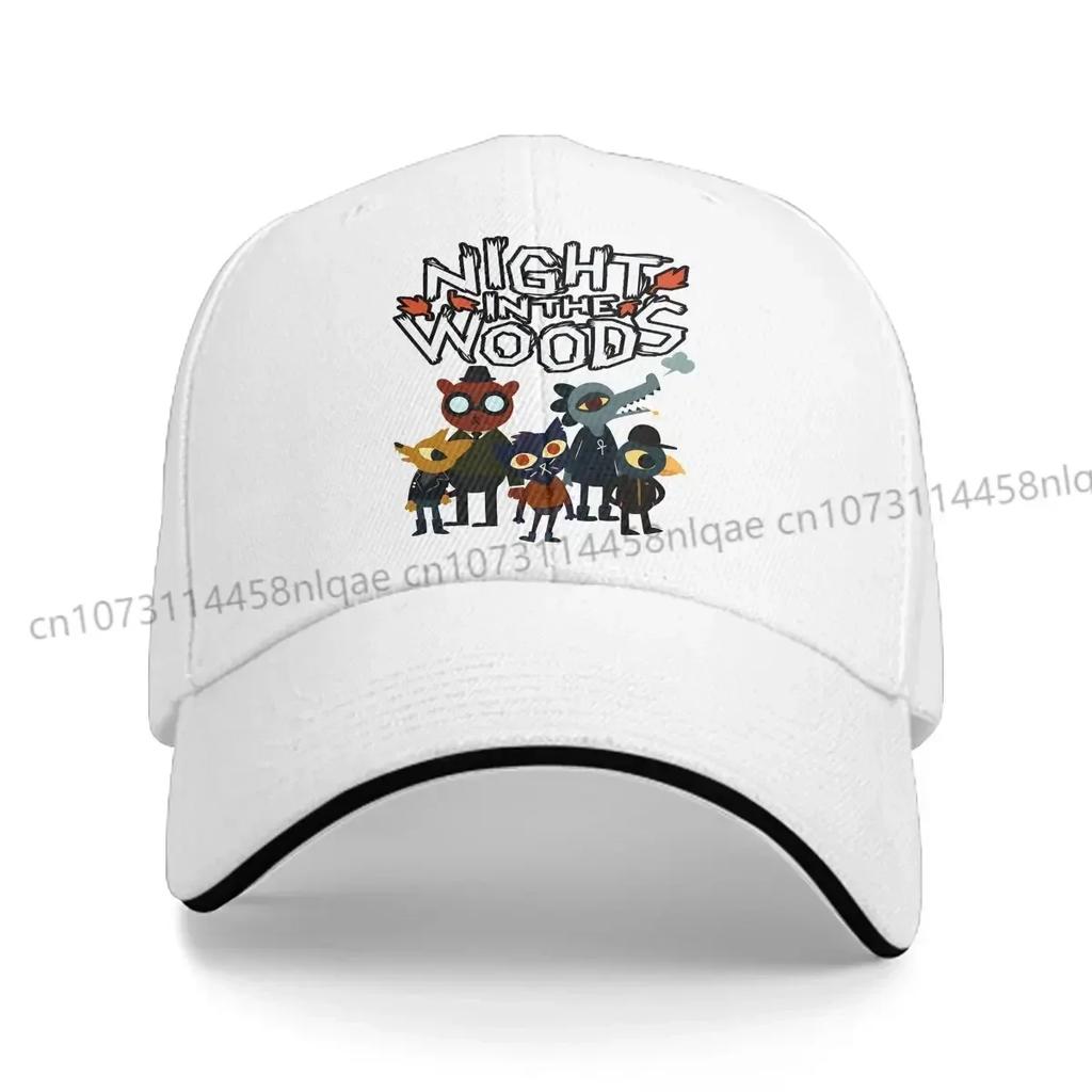 Team Night In Woods Multicolor Hat Peaked Womens Cap Personalized Visor Protection Hats