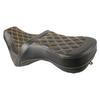 Harley Softail 18-25 Streetfighter Motorcycle Seat with Multi-Color Stitching