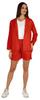 Inkmeso Elegant Shrug  & Shorts Set For Women  s 3 Piece Outfits Loungewear Summer