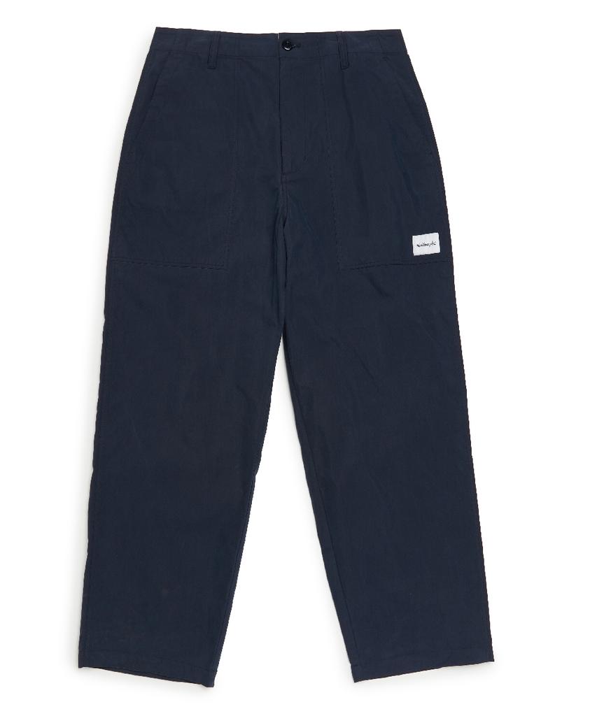 MARK GONZALES Military Fatigue Cotton Twill Pants - Navy