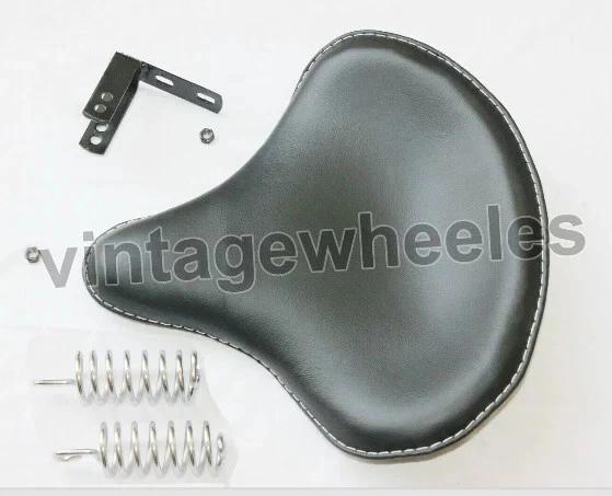 Black Seat with spring Fits For Royal Enfield Classic UCE EFI Rider