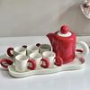 Dopamine Ceramic Teapot and Cup Set