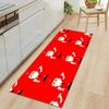 Christmas Kitchen Sand Carpet Doormat Long Floor Mat