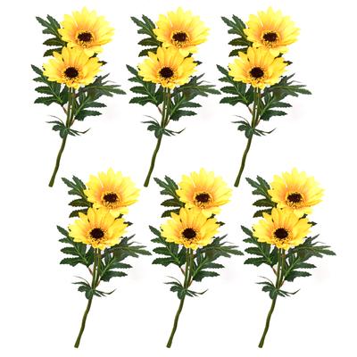 Künstliche Pflanzen Sonnenblume Imitationsblume Simulation Hochzeitsdekoration Bouquet