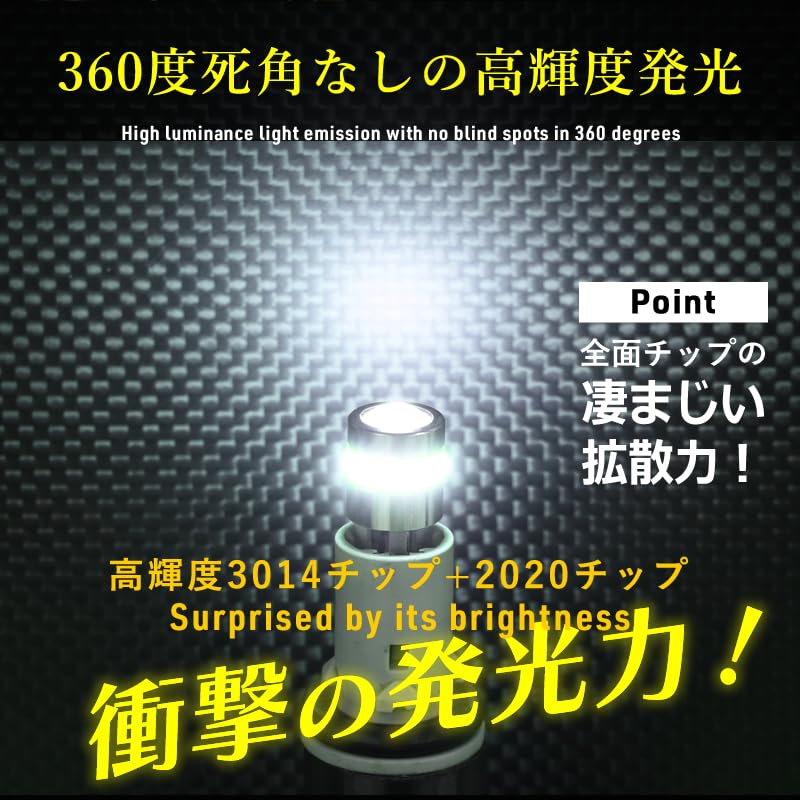 T10 Wide Angle Lens Stylish License Plate Light Position Bulb 3014 Chip 18SMD 3030 Chip 1SMD