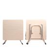 Compact Folding Dining Table for Small Spaces - Indoor/Outdoor Use, Square & Round Options Available