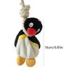Charmante Pinguine Plüsch Hänge Dekoration Weiche Pinguine Plüsch Schlüsselanhänger Stilvoller Schlüsselanhänger für Kinder und Erwachsene