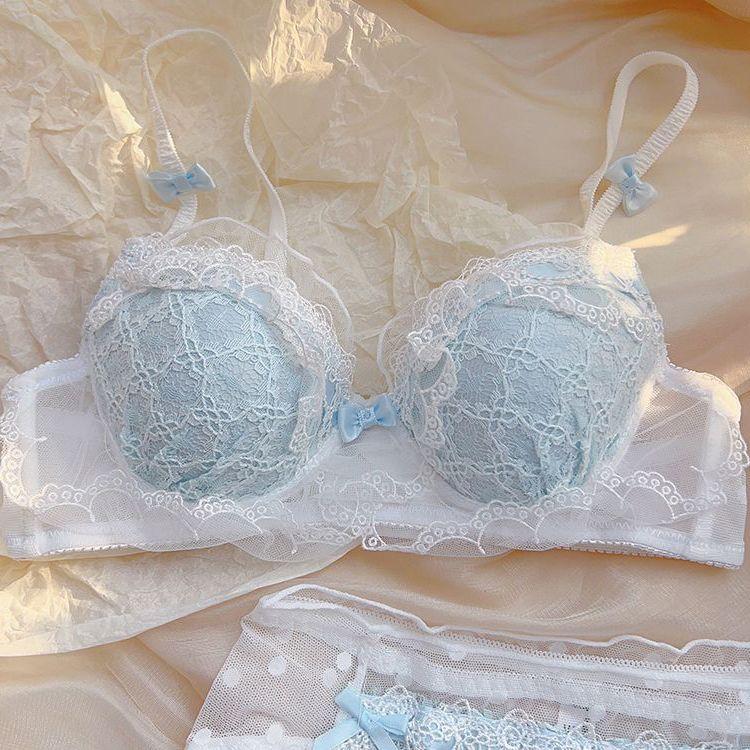 Girls Simple Bras Design Backless Women Push Up Bras Lace Lingerie For Lady