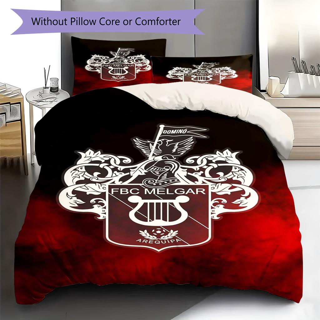 FBC MELGAR Pattern Bedding Set Quilt Cover Pillowcase Home Decor Gift (1 * duvet cover + 2 * pillowcase, without core)