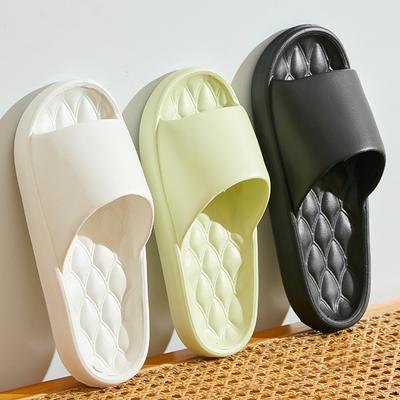 Home Slippers Female New Summer Outside Wear, Indoor Home Bathroom Bath Non-slip Couple Sandals Drag Male