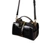 Trendy Fashion Versatile Commuter Messenger Bag Leather Niche Portable Pillow Bag